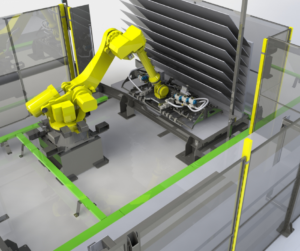 Robot manipulador de rodados